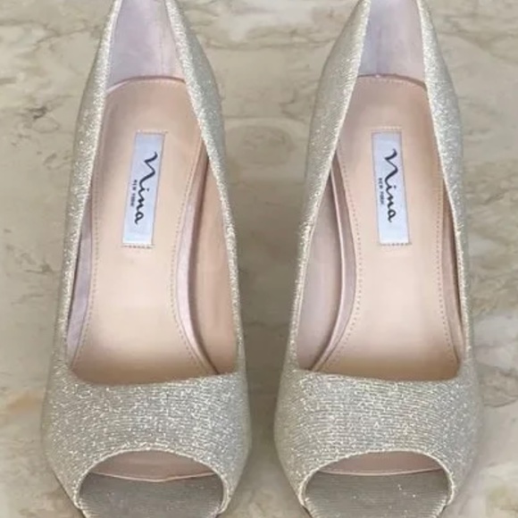 Nina New York Block heel peep toe - Picture 3 of 5